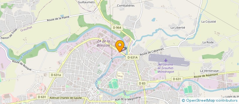 localisation de l'entreprise GRAULHET MARKET à GRAULHET