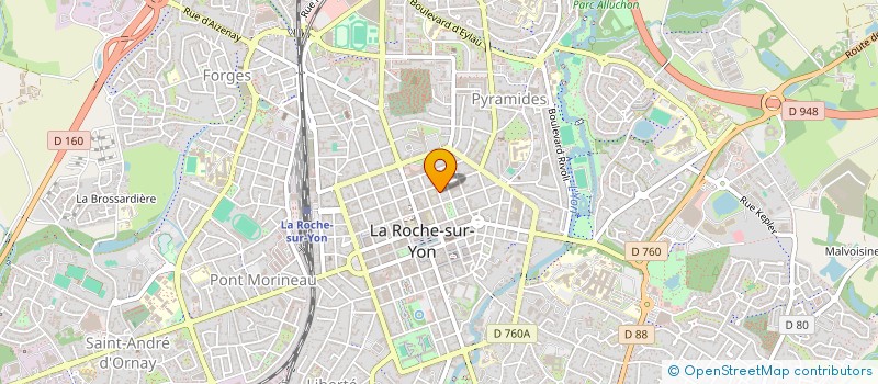 localisation de l'entreprise GRAUND PARI à LA ROCHE-SUR-YON