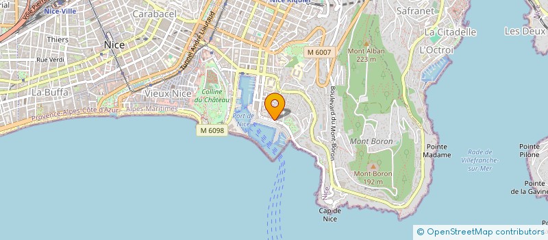 localisation de l'entreprise GRAV'AZUR  NICE