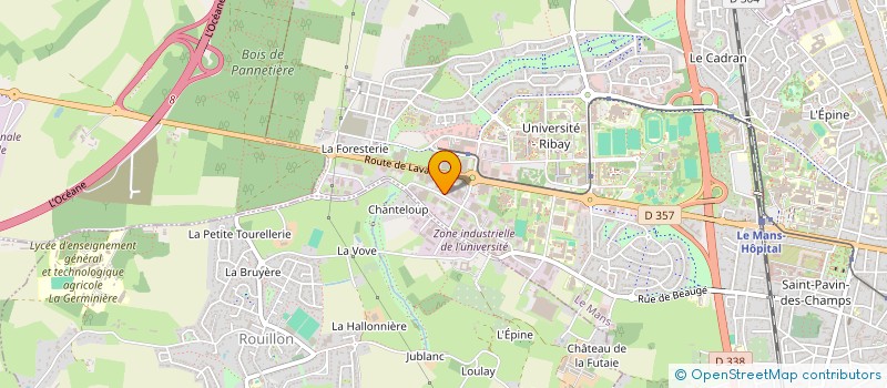 localisation de l'entreprise GRAV'OR à LE MANS