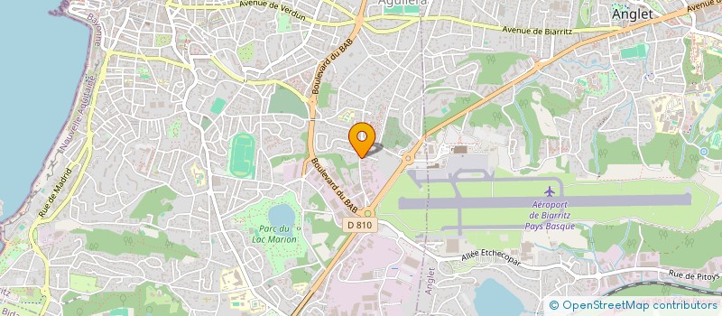 localisation de l'entreprise GRAVCO à BIARRITZ