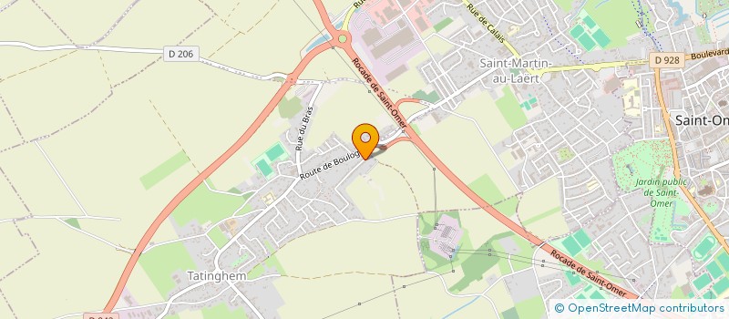 localisation de l'entreprise GRAVE  CLAIRMARAIS