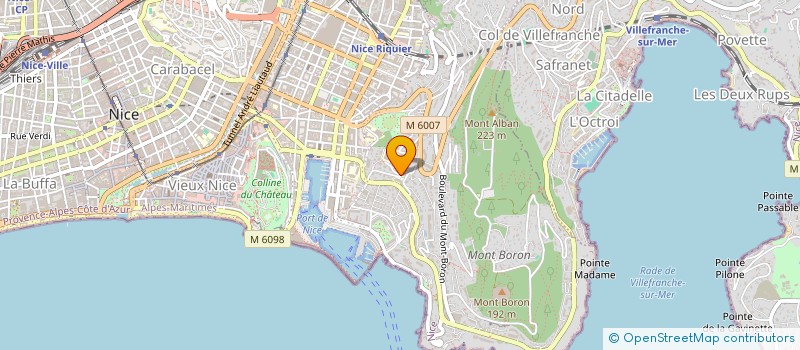 localisation de l'entreprise GRAVELEAU à NICE
