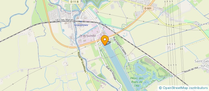 localisation de l'entreprise GRAVELINES AVIRON à GRAVELINES