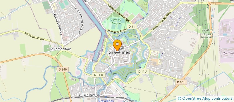 localisation de l'entreprise GRAVELINES MODELISME à GRAVELINES