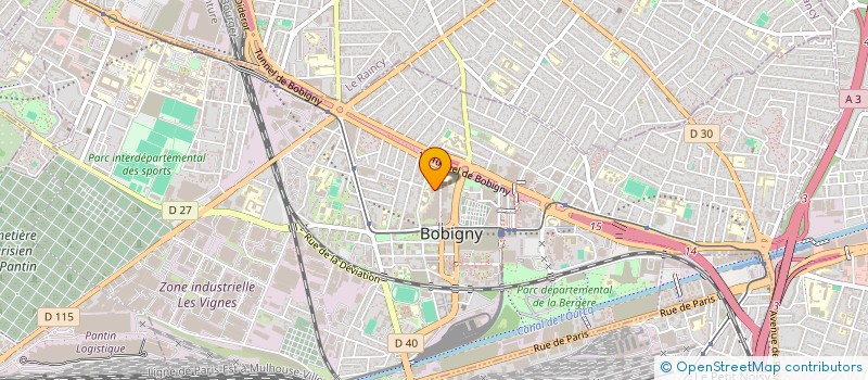 localisation de l'entreprise GRAVER RECORDS  BOBIGNY