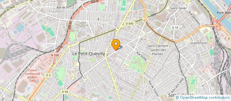 localisation de l'entreprise GRAVERON&CO à ROUEN