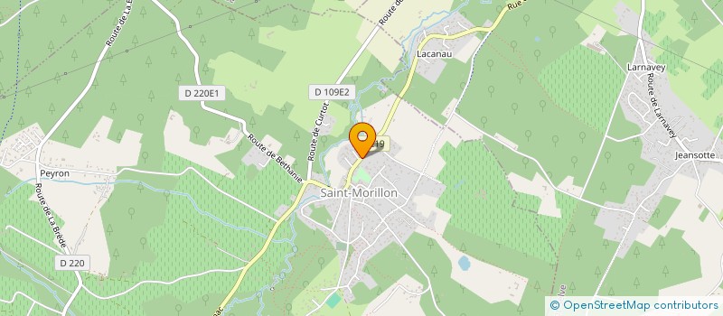 localisation de l'entreprise GRAVES INVEST  SAINT-MORILLON