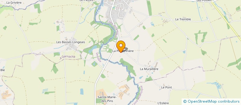 localisation de l'entreprise GRAVFRANCE  MACHECOUL-SAINT-MEME