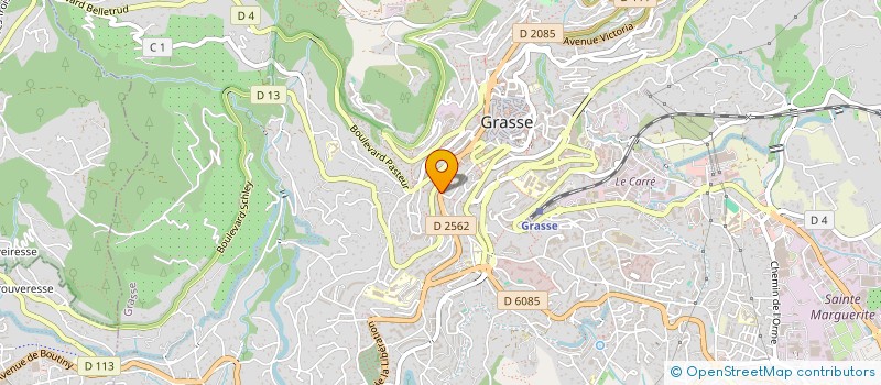 localisation de l'entreprise GRAVI'ART à GRASSE
