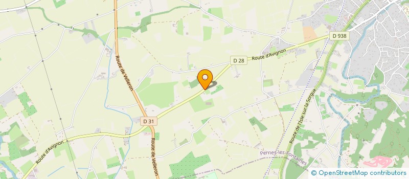 localisation de l'entreprise GRAVIER EDWIGE  PERNES-LES-FONTAINES