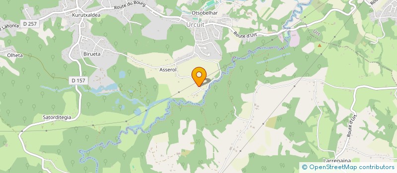 localisation de l'entreprise GRAVIER IMMOBILIER  URCUIT