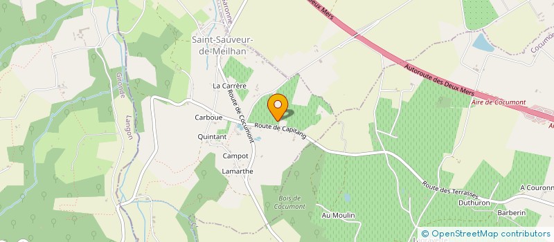 localisation de l'entreprise GRAVIERE DE LUCMAJOU  SAINT-MARTIN-PETIT