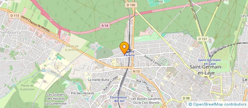 localisation de l'entreprise GRAVIERS 205  SAINT-GERMAIN-EN-LAYE