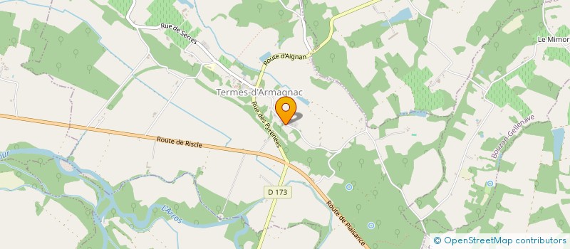 localisation de l'entreprise GRAVIERS ET RIVAGES  LANNUX