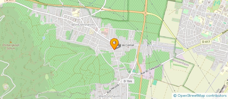 localisation de l'entreprise GRAVIFLOW  WETTOLSHEIM