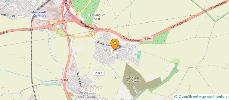 localisation de l'entreprise GRAVIKMOVE  ATTAINVILLE