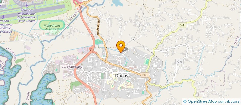 localisation de l'entreprise GRAVILLON DU CENTRE à DUCOS