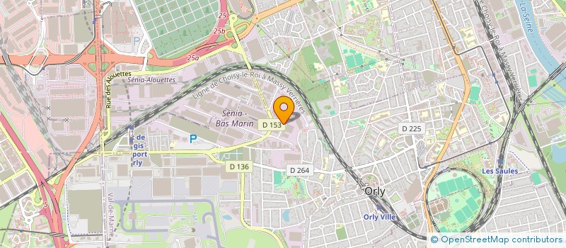 localisation de l'entreprise GRAVIS ORLY à ORLY