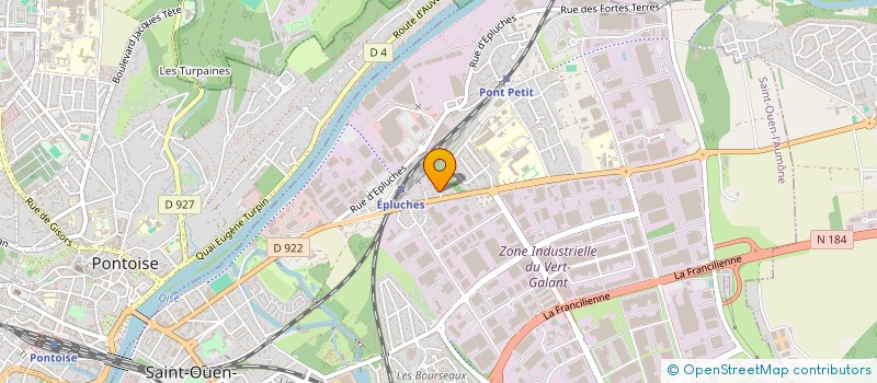localisation de l'entreprise GRAVITAS GROUP  SAINT-OUEN-L'AUMONE
