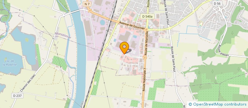 localisation de l'entreprise GRAVITE  ANCONE