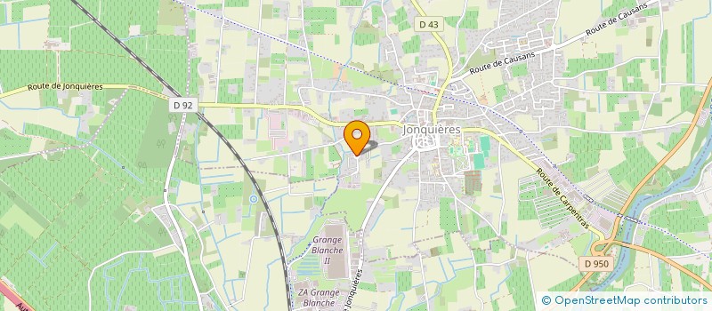 localisation de l'entreprise GRAVITE  PIOLENC