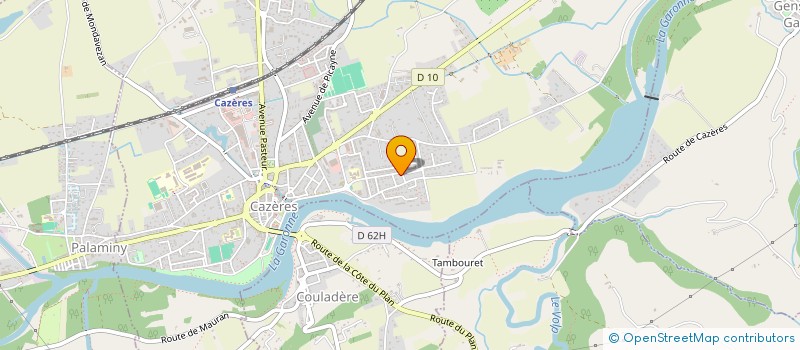 localisation de l'entreprise GRAVOMECA à COULADERE