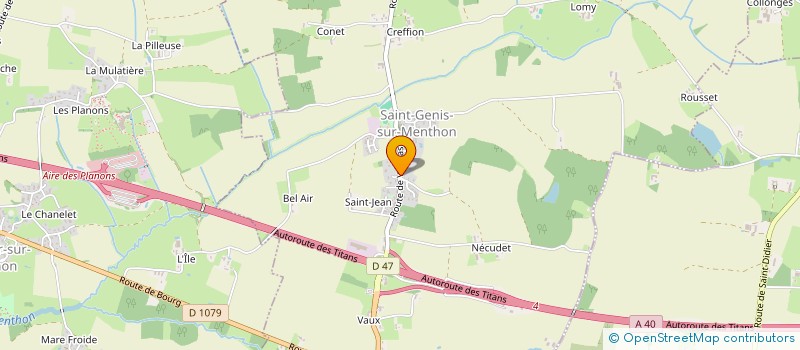 localisation de l'entreprise GRAVURE CARVALHIDO  SAINT-GENIS-SUR-MENTHON