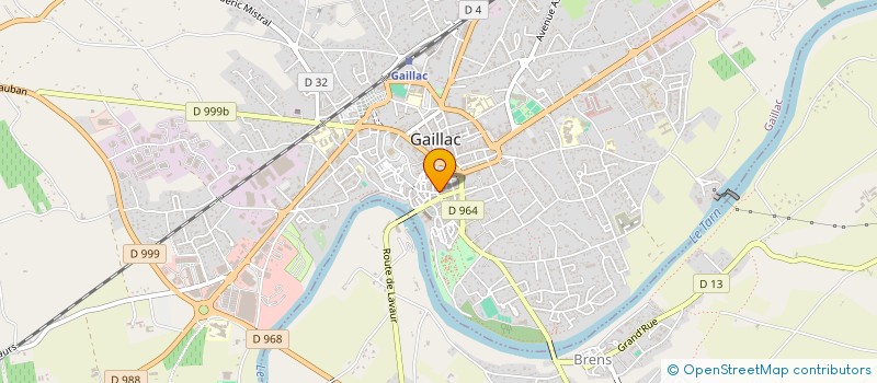 localisation de l'entreprise GRAVURE CREATIVE à GAILLAC