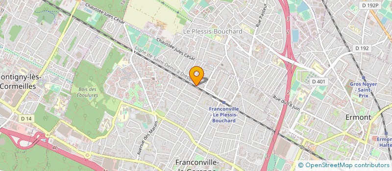 localisation de l'entreprise GRAVURE ET SIGNALISATION FRANCAISE à FRANCONVILLE