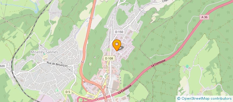 localisation de l'entreprise GRAVURE INDUSTRIELLE MERCIER FABRICATION  LES AUXONS