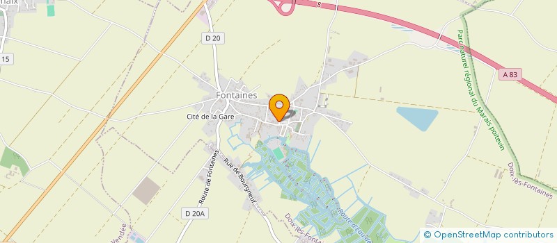 localisation de l'entreprise GRAVURE LAFARGUE  DOIX LES FONTAINES