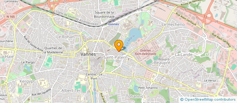 localisation de l'entreprise GRAVURE SERVICE OLB à VANNES