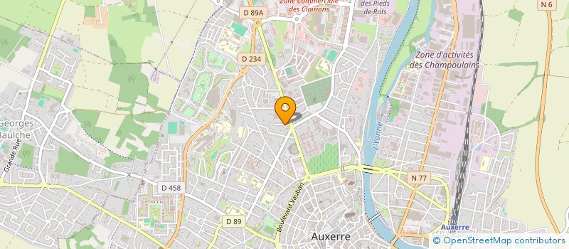 localisation de l'entreprise GRAVURES DU MONDE à AUXERRE