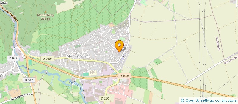 localisation de l'entreprise GRAVURES WUNDERLICH SARL  MARLENHEIM