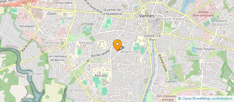 localisation de l'entreprise GRAY BOX à VANNES