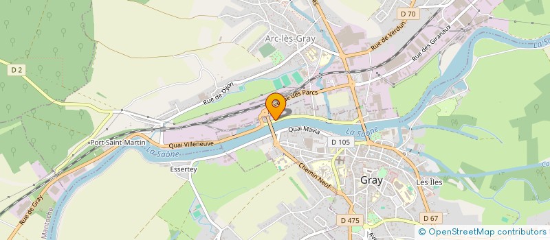 localisation de l'entreprise GRAY HOTEL RESTAURANT  GRAY