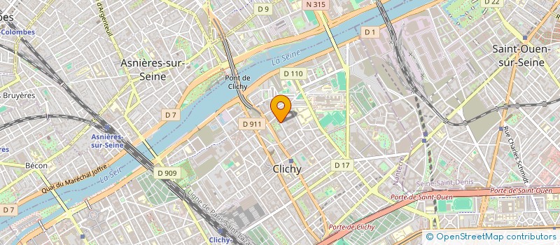 localisation de l'entreprise GRAZE IN PARIS à CLICHY