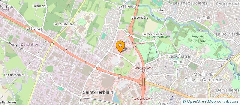 localisation de l'entreprise GRAZIA  SAINT-HERBLAIN