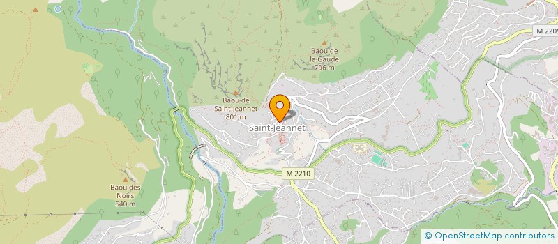 localisation de l'entreprise GRAZIA VTC  SAINT-JEANNET