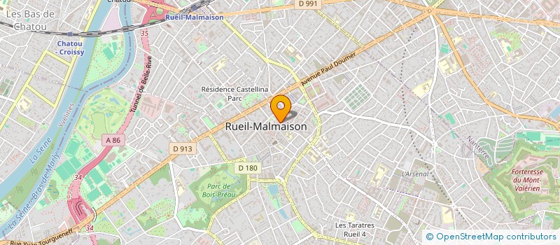 localisation de l'entreprise GRAZIELLA à RUEIL-MALMAISON