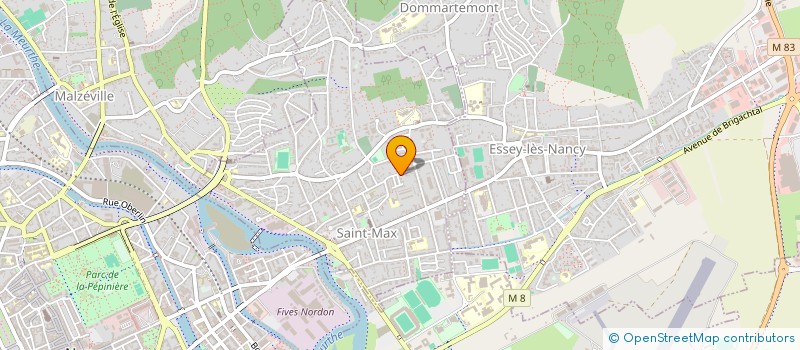 localisation de l'entreprise GRAZIOSOSEBAC  SAINT-MAX