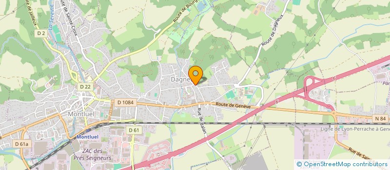 localisation de l'entreprise GRB à DAGNEUX