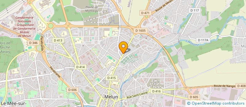 localisation de l'entreprise GRB BATIMENT à MELUN