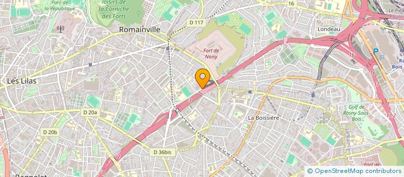 localisation de l'entreprise GRB IMMO à VINCENNES