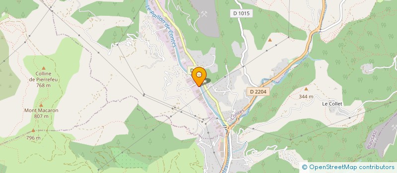 localisation de l'entreprise GRBL  CONTES