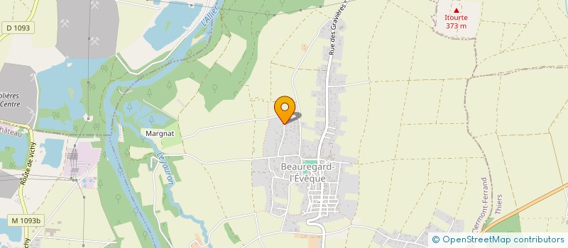 localisation de l'entreprise GRC  BEAUREGARD-L'EVEQUE