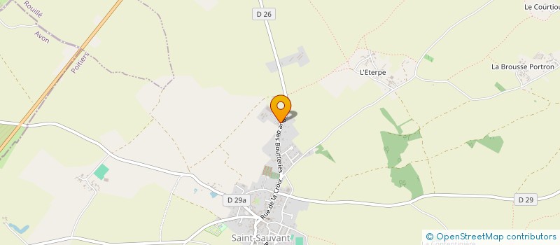 localisation de l'entreprise GRC  SAINT-SAUVANT