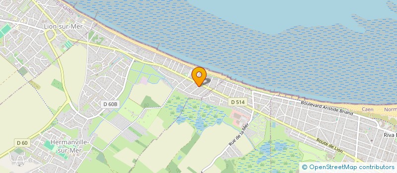localisation de l'entreprise GRC COLLEVILLA à HERMANVILLE-SUR-MER