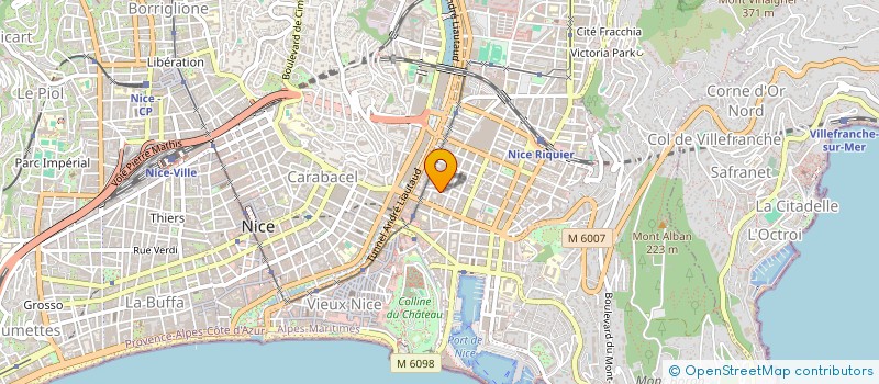 localisation de l'entreprise GRC DECOR à NICE
